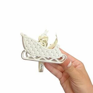 PANDORA Limited Edition 2014 Porcelain Sleigh Christmas Ornament Gift Holder